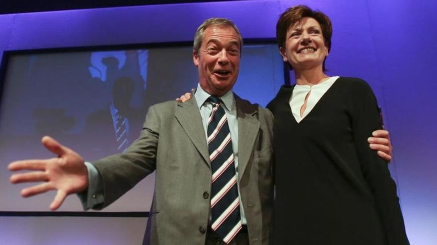 Dimite la líder del partído eurófobo UKIP a los 18 días de llegar