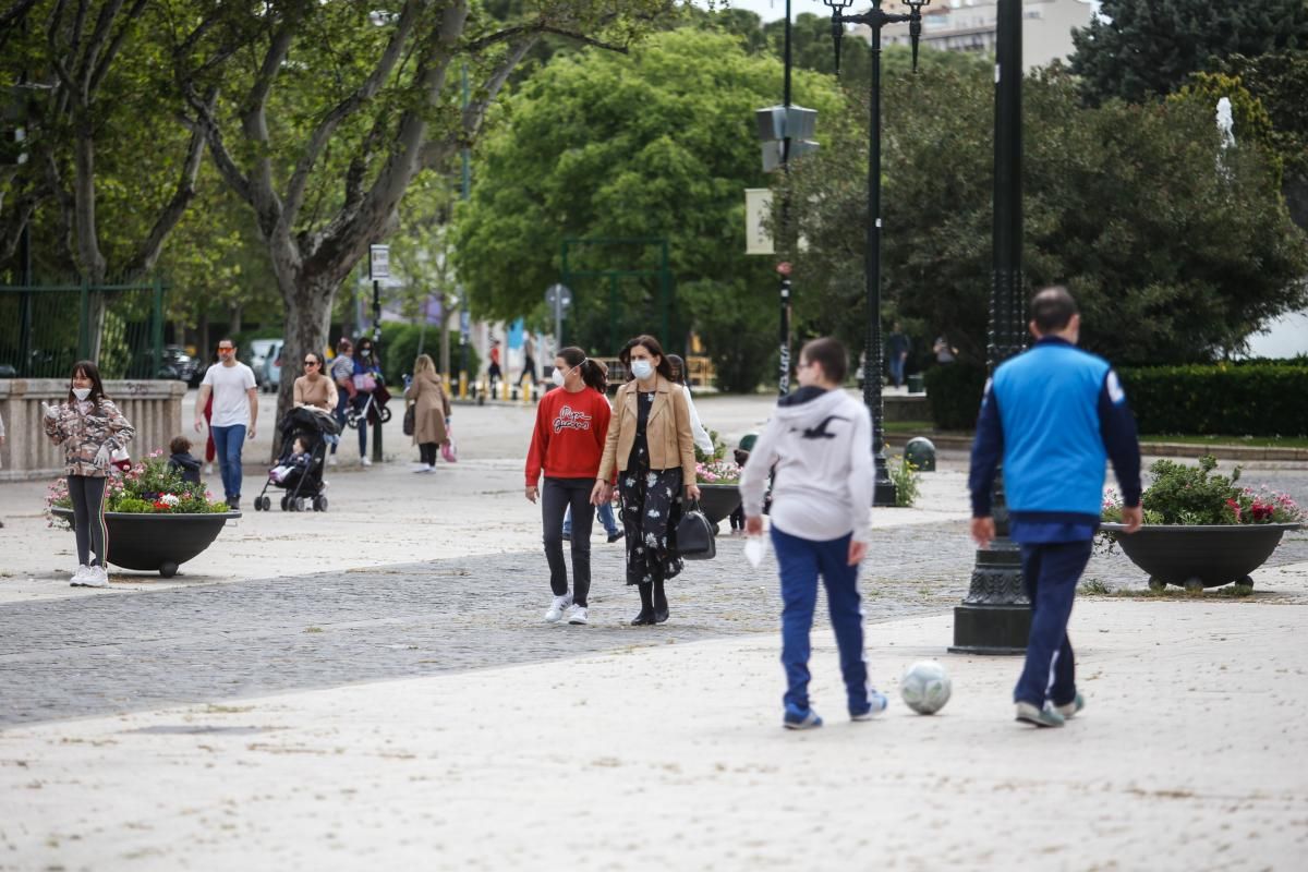 Los niños y niñas vuelven a las calles de Zaragoza