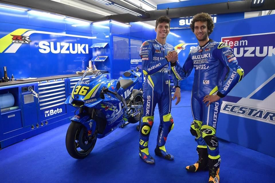 Joan Mir se estrena con la Suzuki de MotoGP