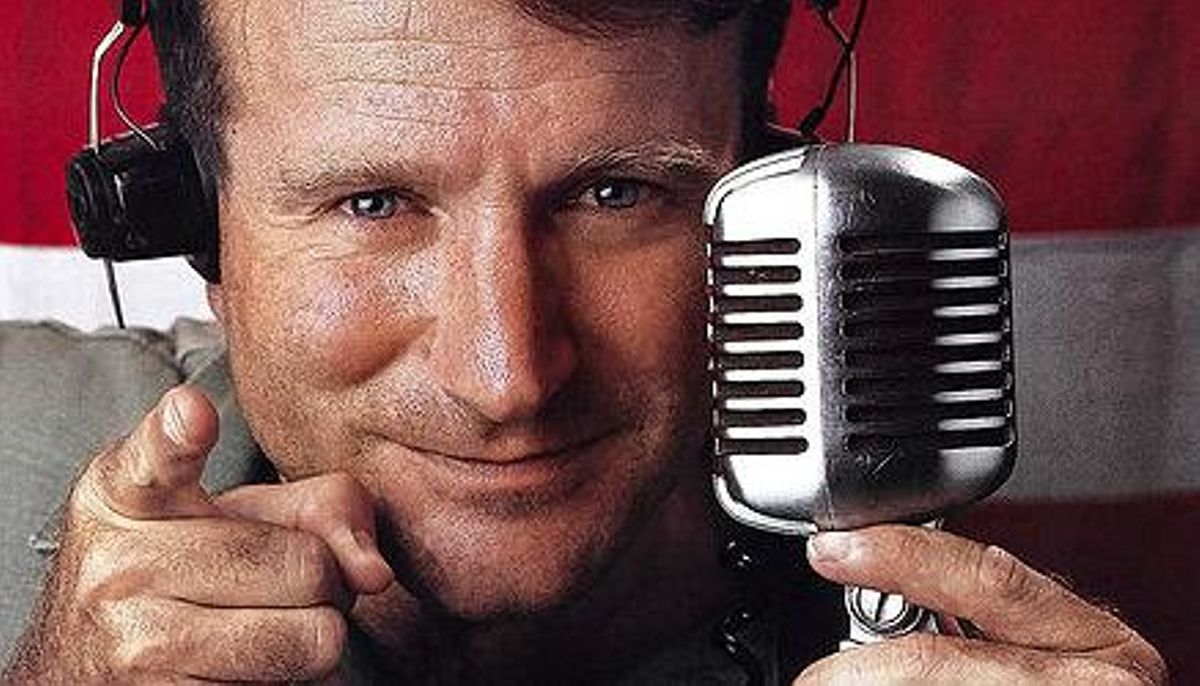Robin Williams a ’Good morning Vietnam’ (1987).