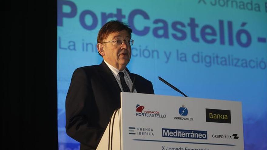 Ximo Puig: «El puerto de Castellón tiene un gran peso a nivel nacional»