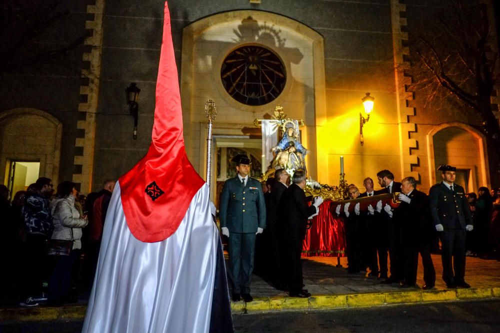 Procesión de Miércoles Santo en Elda