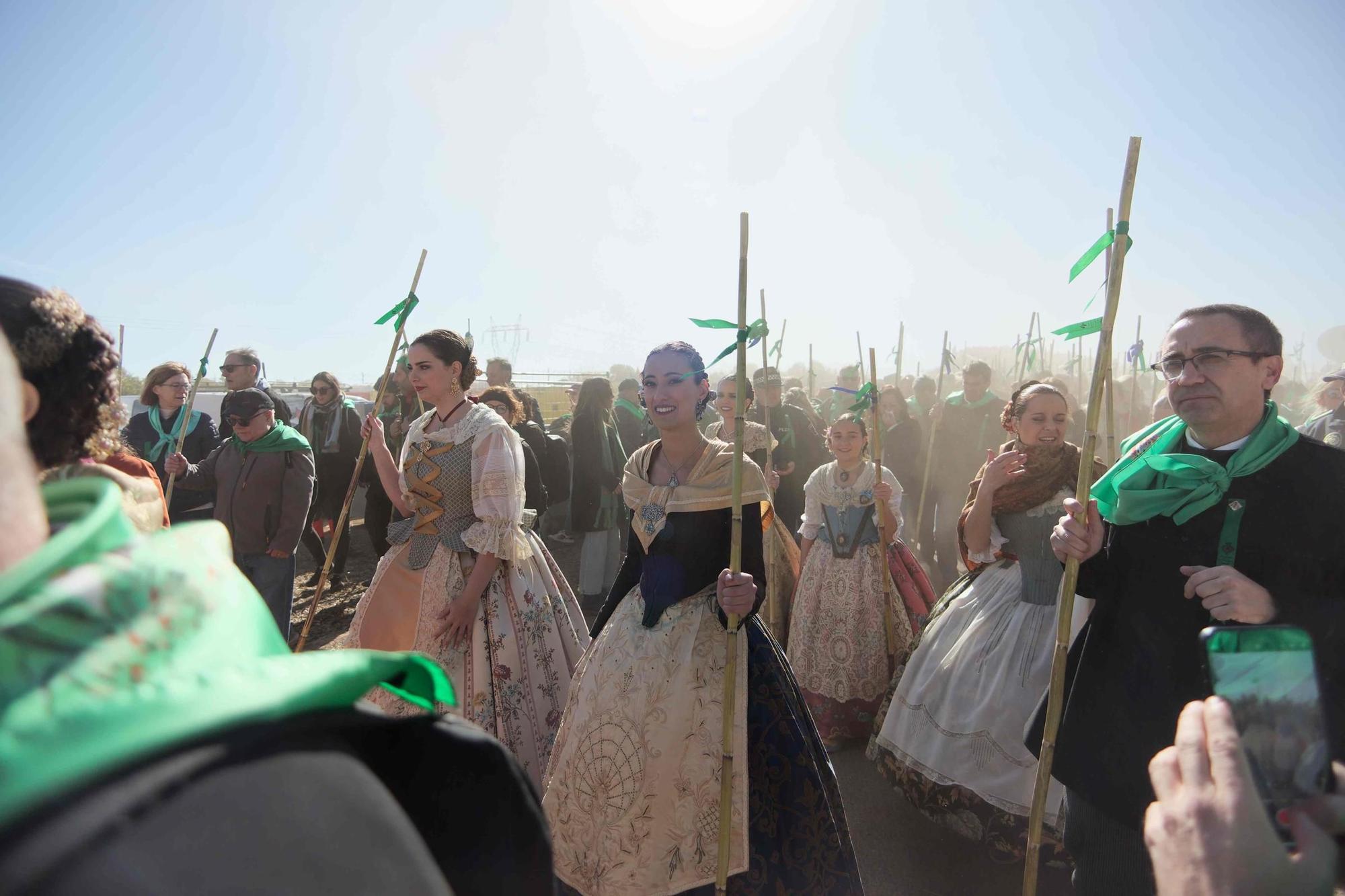 Los castellonenses rememoran sus orígenes con la Romeria