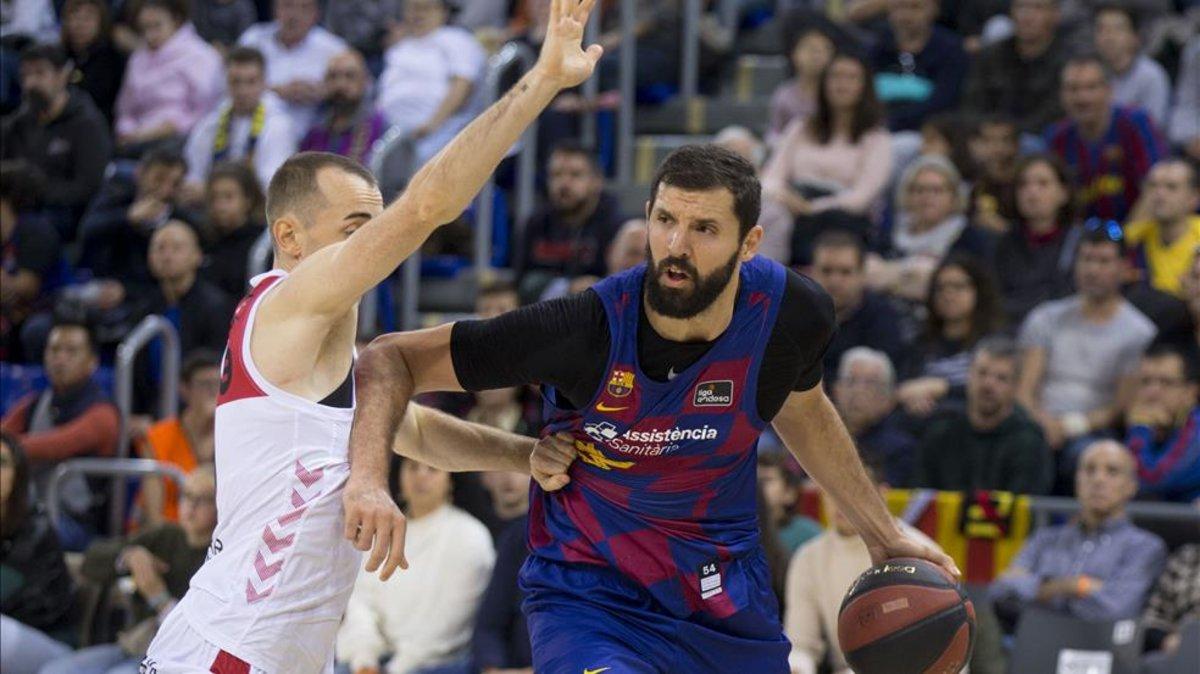Mirotic fue el mejor blaugrana pero no pudo dar la victoria al Barça
