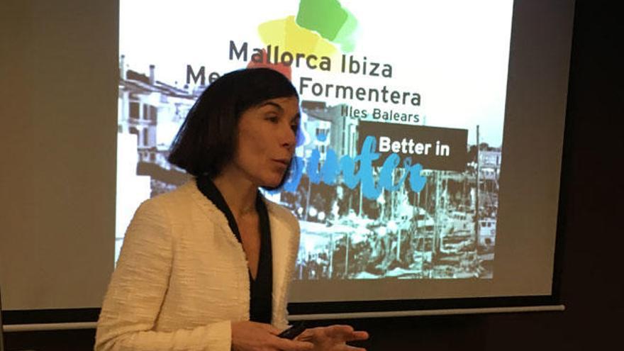 Pilar Carbonell durante la presentación de la nueva campaña.
