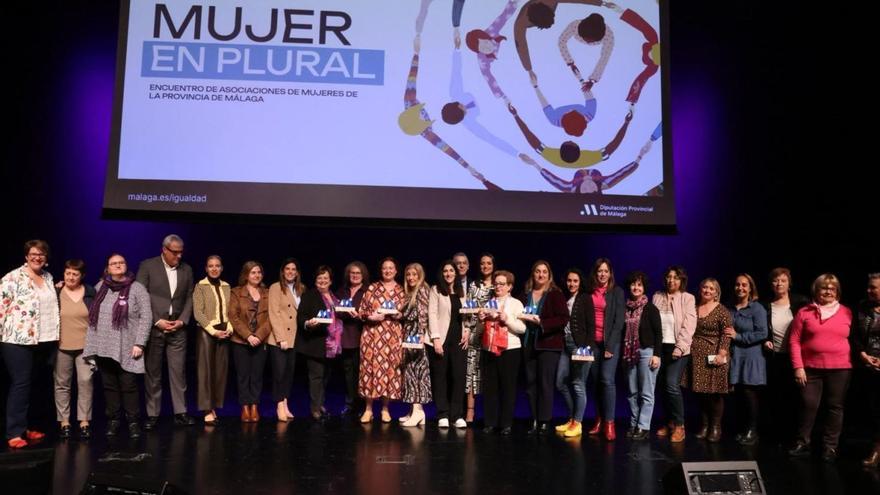 La Diputación de Málaga homenajea a sesenta mujeres de la provincia.