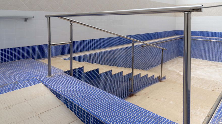 Mogán repara la piscina del Centro para la Autonomía Personal de Mogán