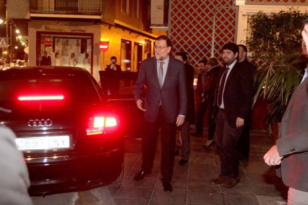 Rajoy visita por sorpresa Cartagena