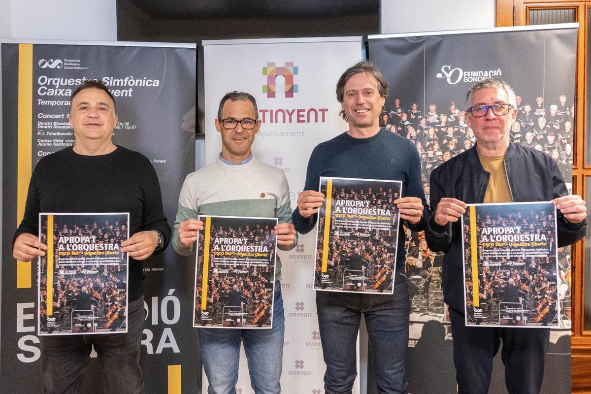 Presentación del programa "Apropa't a la orquestra", en Ontinyent.