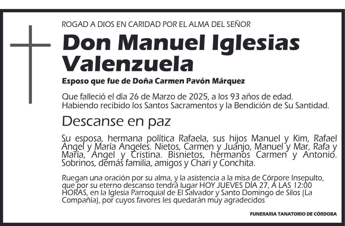 Manuel Iglesias Valenzuela