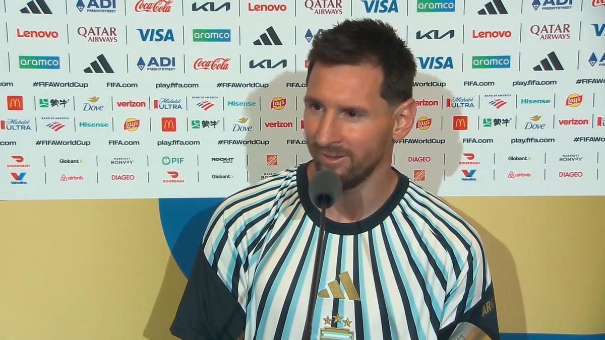 Messi: "Me identifico mucho con Nadal"
