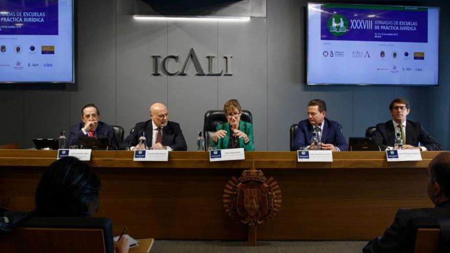 Un momento de la inauguración de las jornadas en el ICALI.