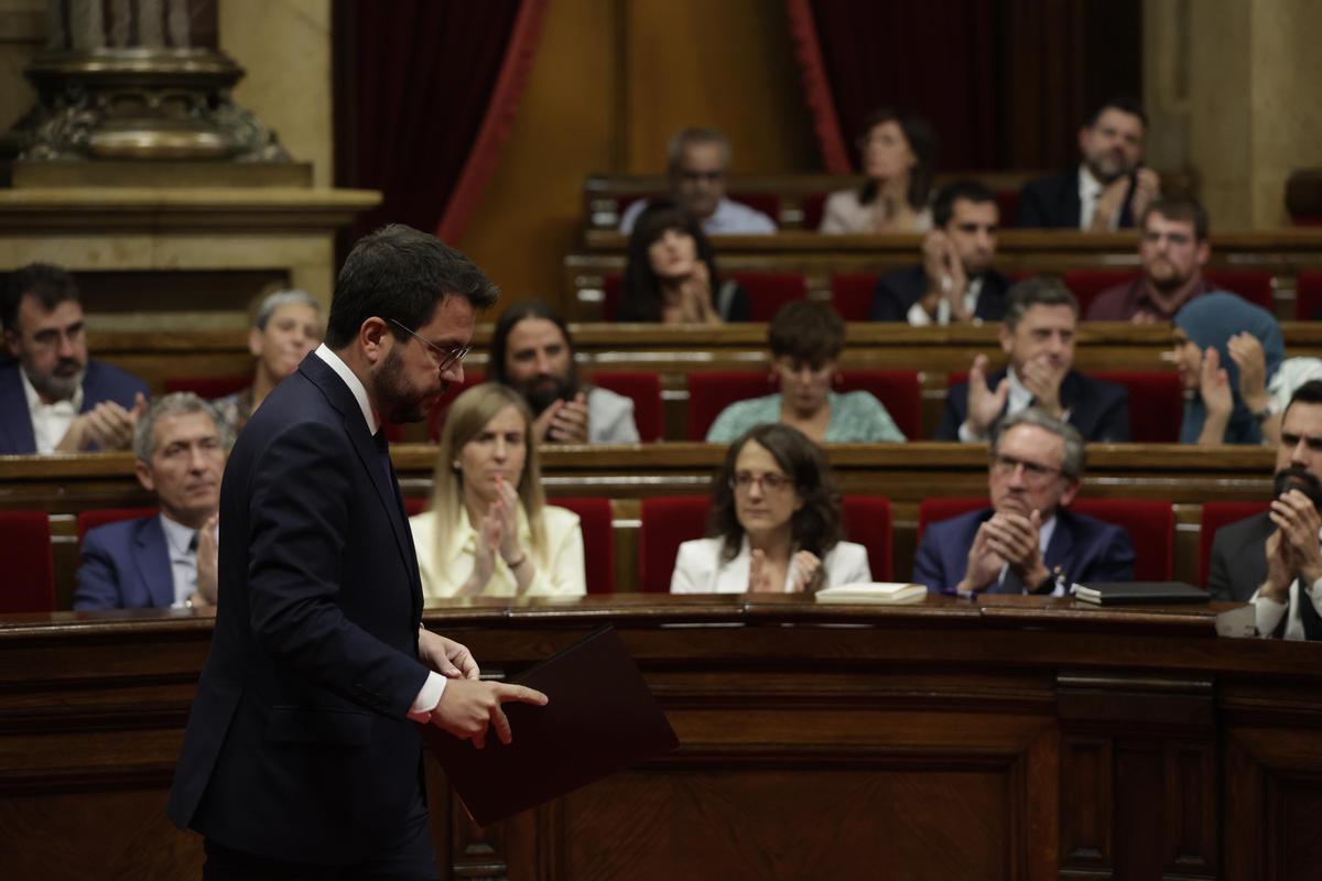 Debate sobre política general en el Parlament