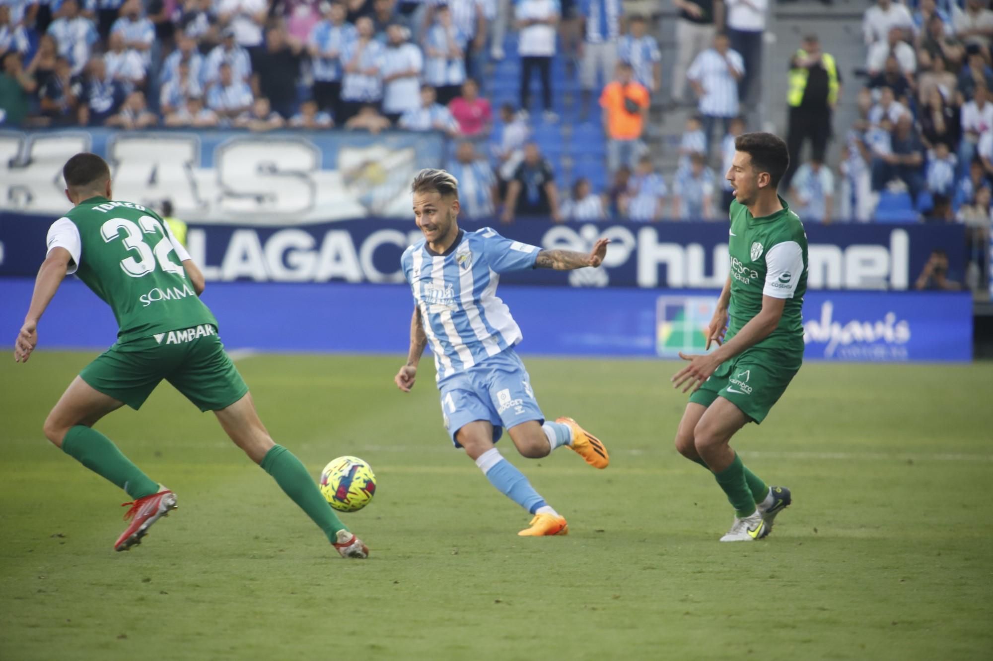 LaLiga SmartBank | Málaga CF - SD Huesca, en imágenes