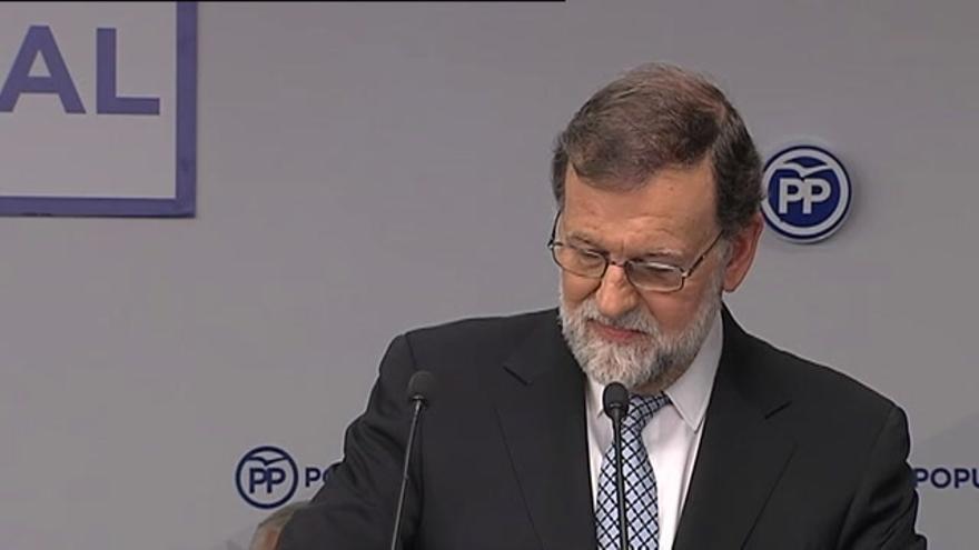 El adiós de Rajoy