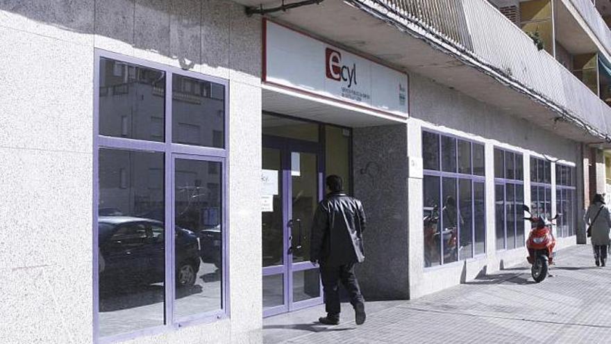 Oficina de empleo de Zamora, gestionada por el Ecyl.