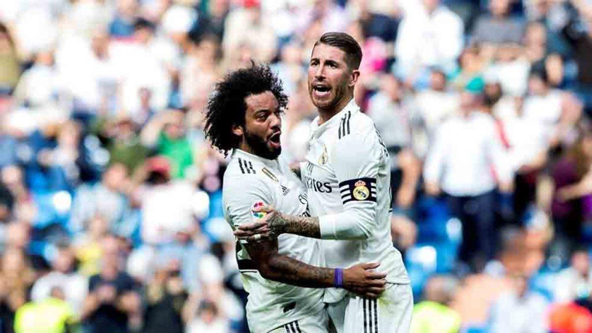 Marcelo y Sergio Ramos, capitanes del REal Madrid