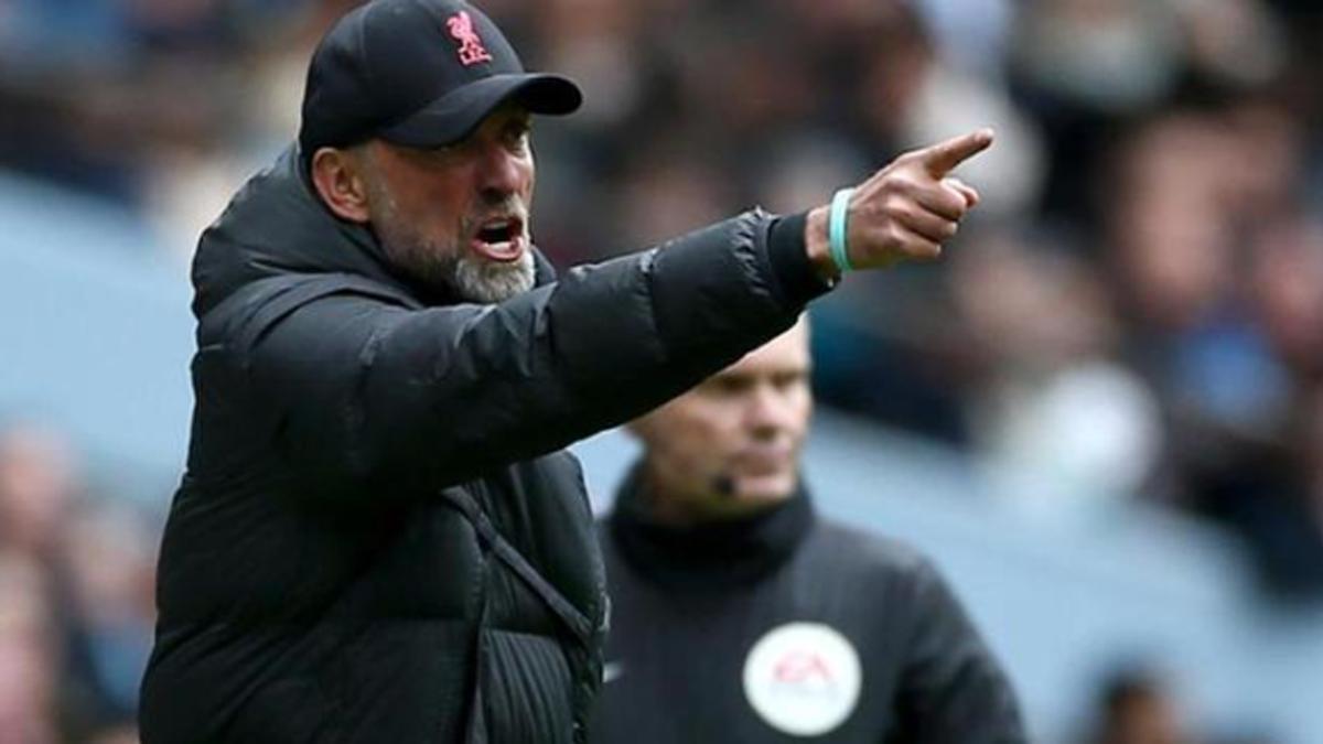 Jürgen Klopp, muy enfadado en la derrota del Liverpool ante el Manchester City