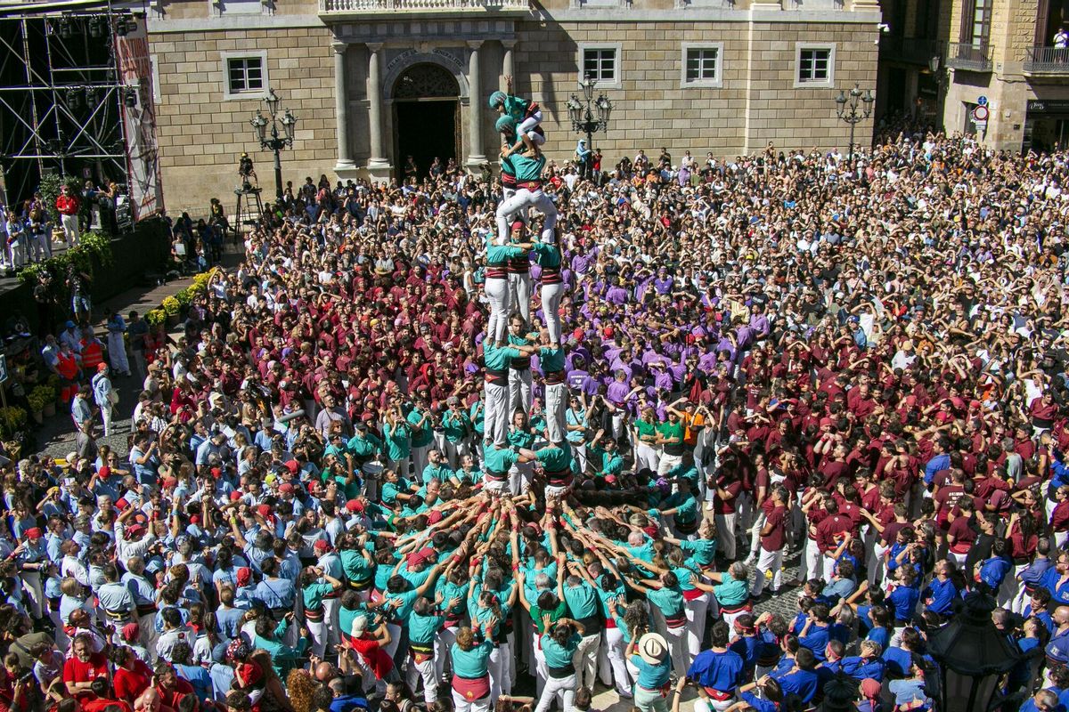 BCN celebra una Mercè plàcida sense pluja ni sobresalts polítics