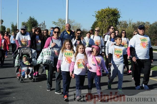 Carrera popular AFACMUR y La7TV en La Alberca: senderistas