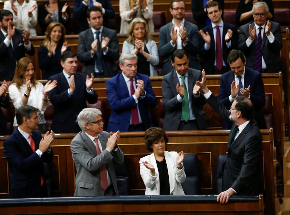 Segona jornada del debat de la moció de censura a Rajoy