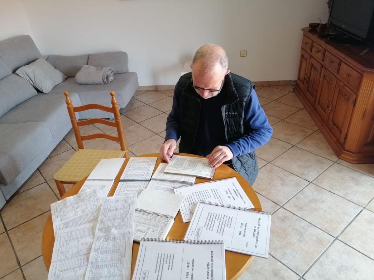 Su trabajo, totalmente altruista, es metódico y constante.