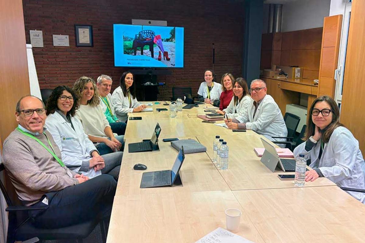 Trobada de professionals de la Corporació per tractar el programa.