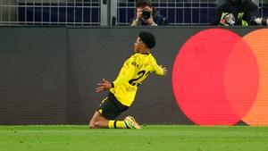 Borussia Dortmund - Atlético de Madrid: El gol de Ian Ethan Maatsen