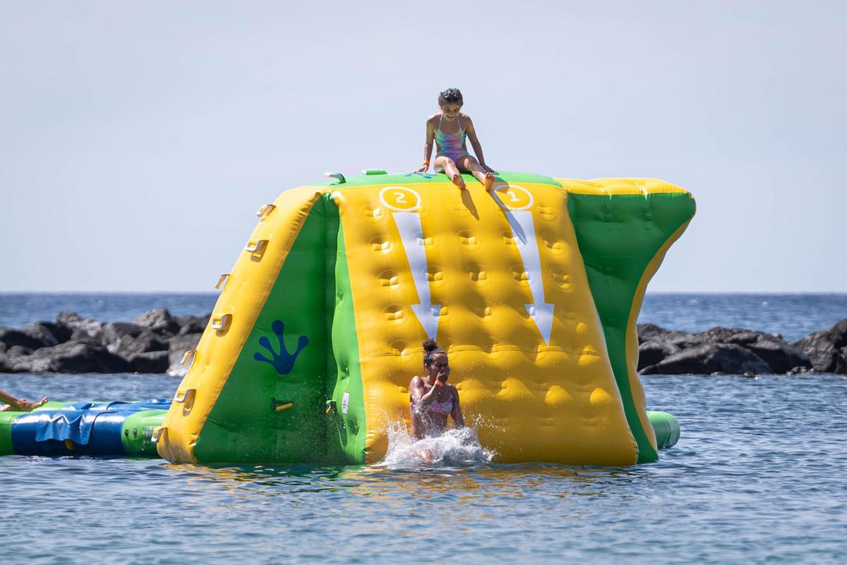 Apertura del parque acuático Ocean Play en Las Teresitas Apertura del parque acuático Ocean Play en Las Teresitas
