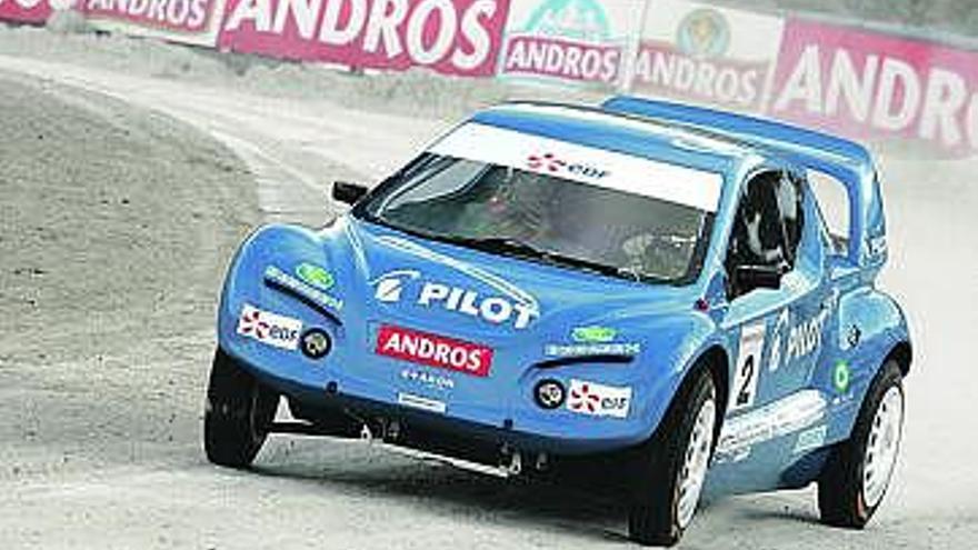 Prost, al volante del Andros Car 03.