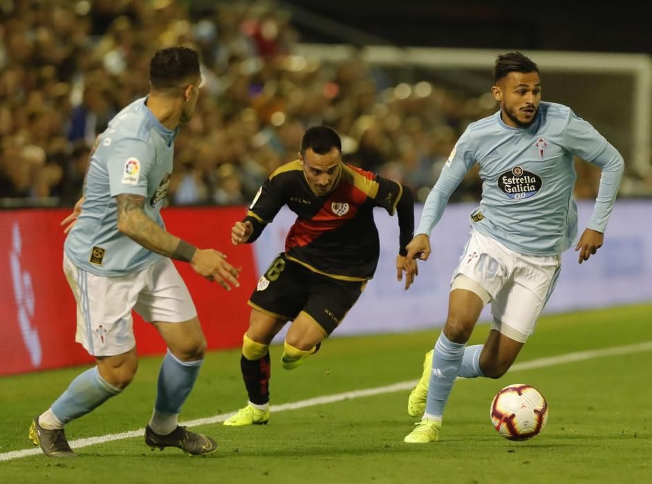 Las fotografías del partido en Balaídos entre Celta y Rayo Vallecano