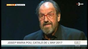 Pou, ’Català de l’Any’ (’TN vespre’, TV-3). 