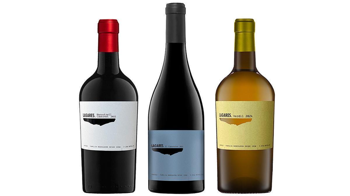 Gama de vinos Lagares.