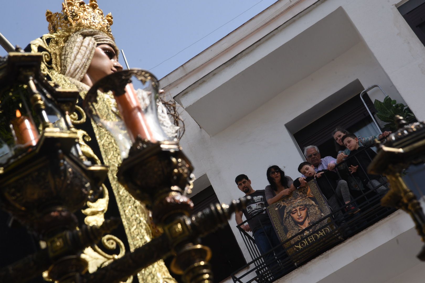 La Soledad bendice por primera vez el barrio de Levante