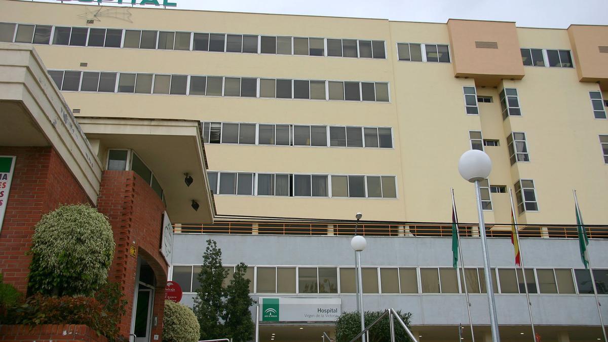 Fachada del Hospital Clínico de Málaga.