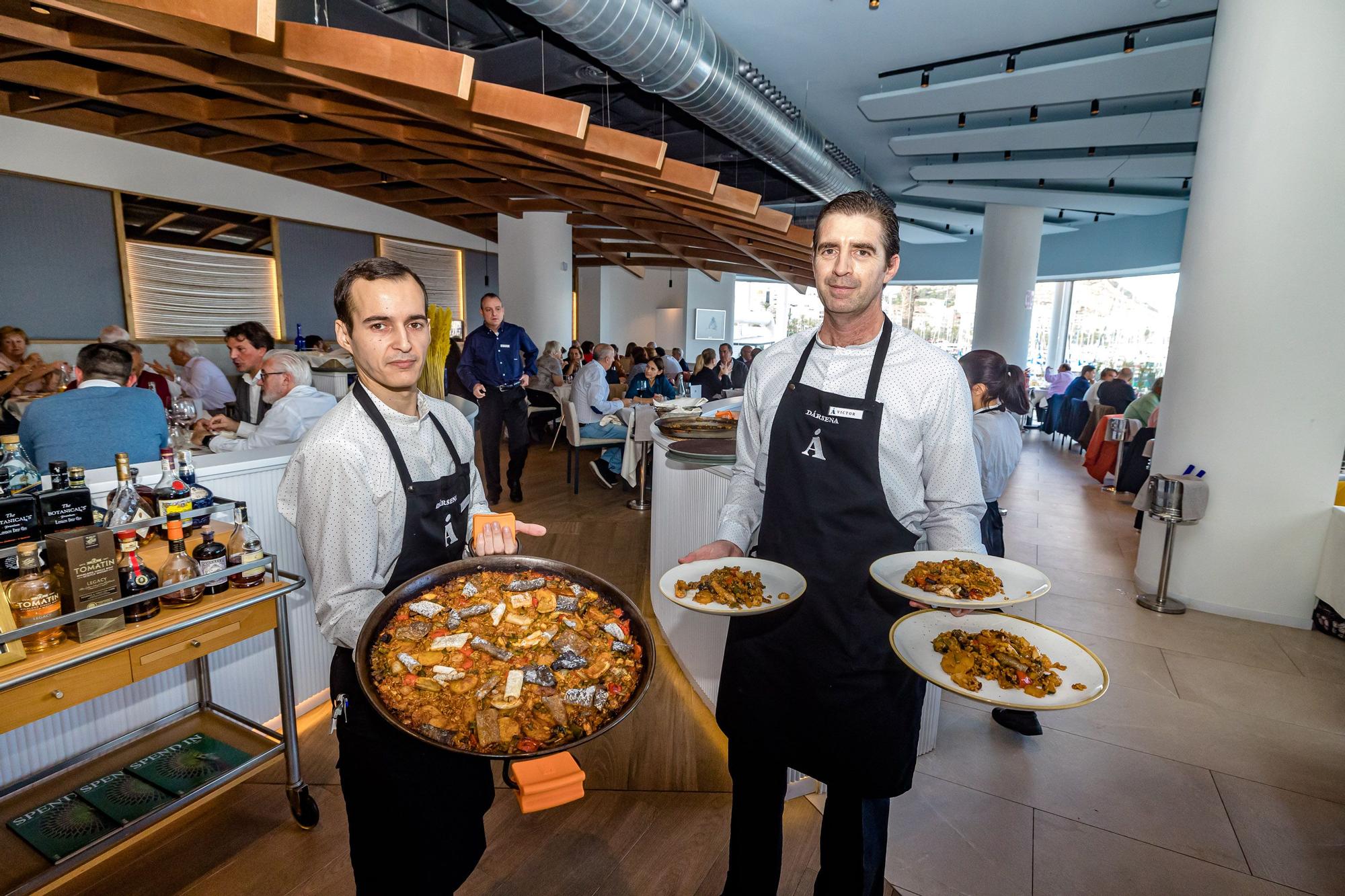 ''Menjars de la Terra'' en el restaurante Dársena de Alicante