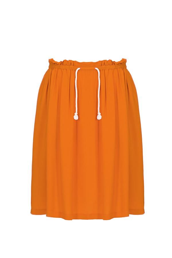 Todo al naranja: Falda Woolrich
