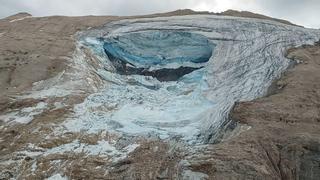 Seis muertos y 10 heridos al desprenderse parte de un glaciar en los Alpes italianos