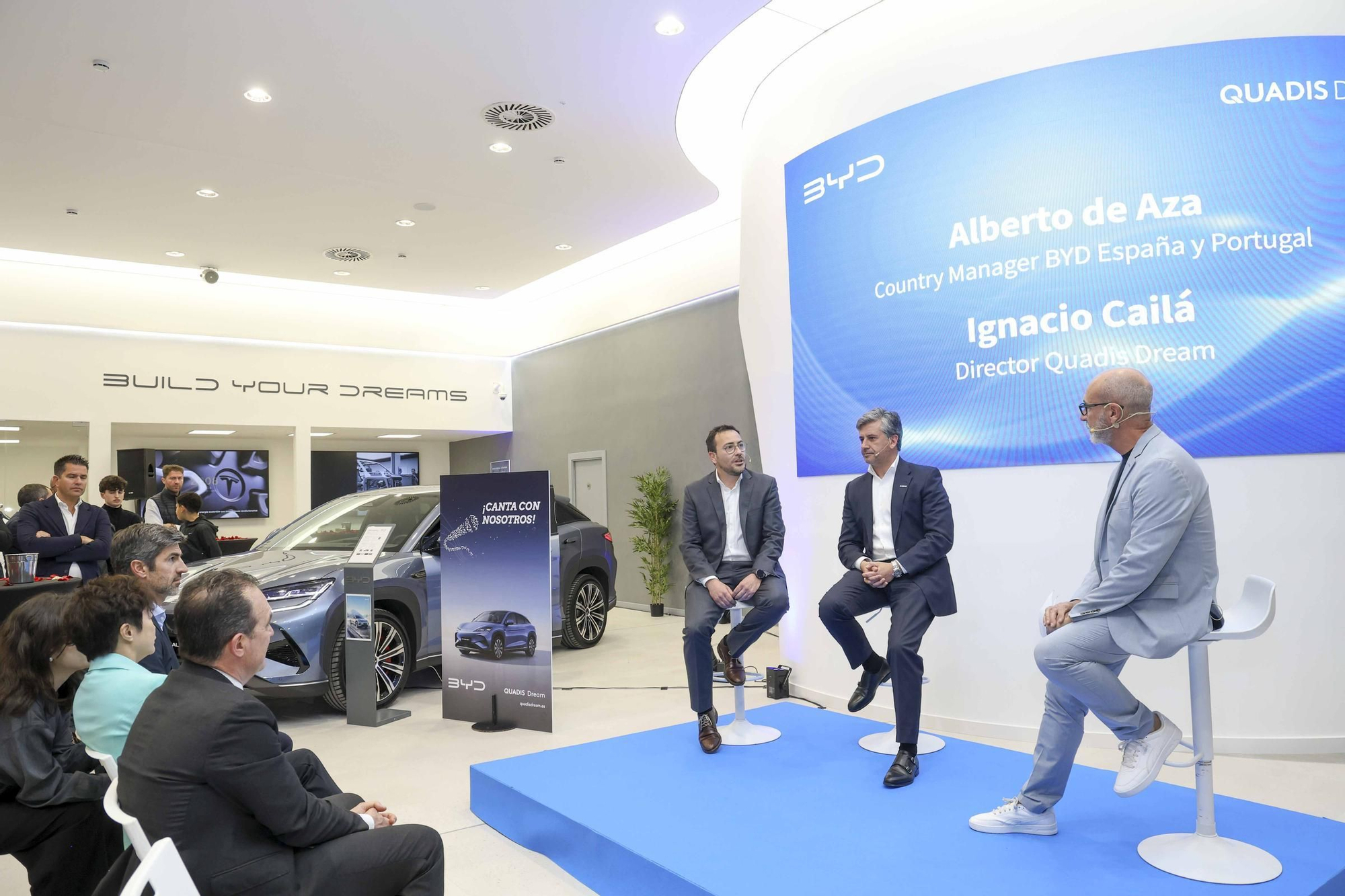 QUADIS Dream inaugura el primer centro BYD en Alicante.