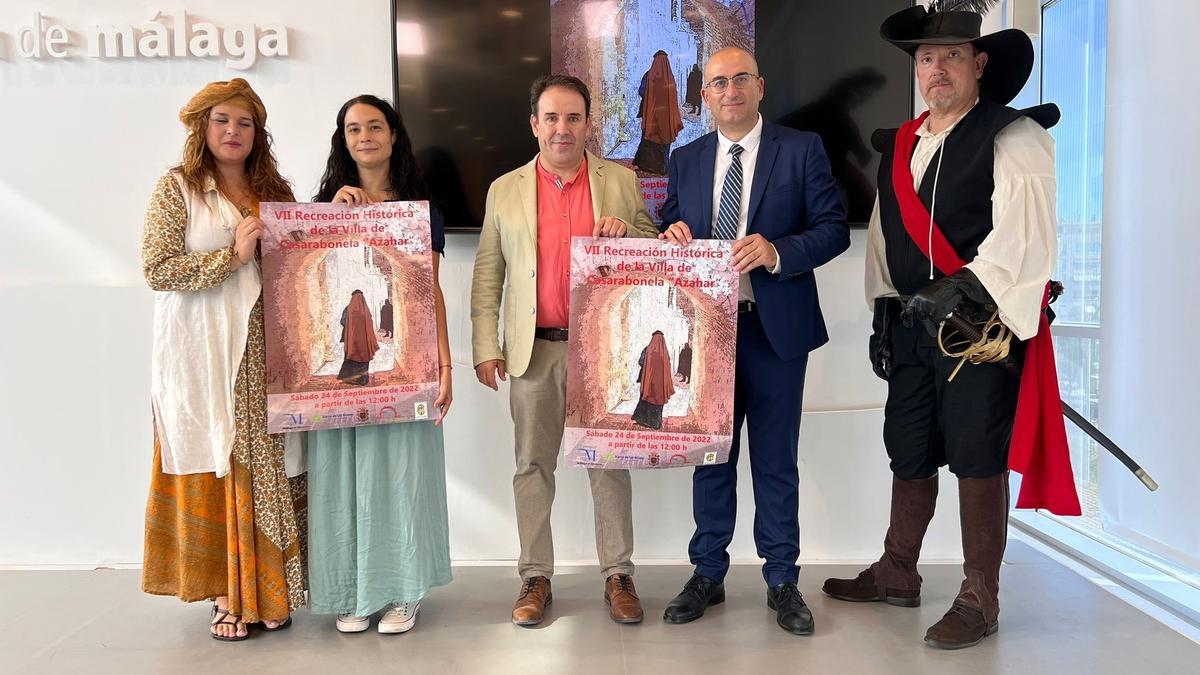 Presentación de la recreación histórica de Casarabonela