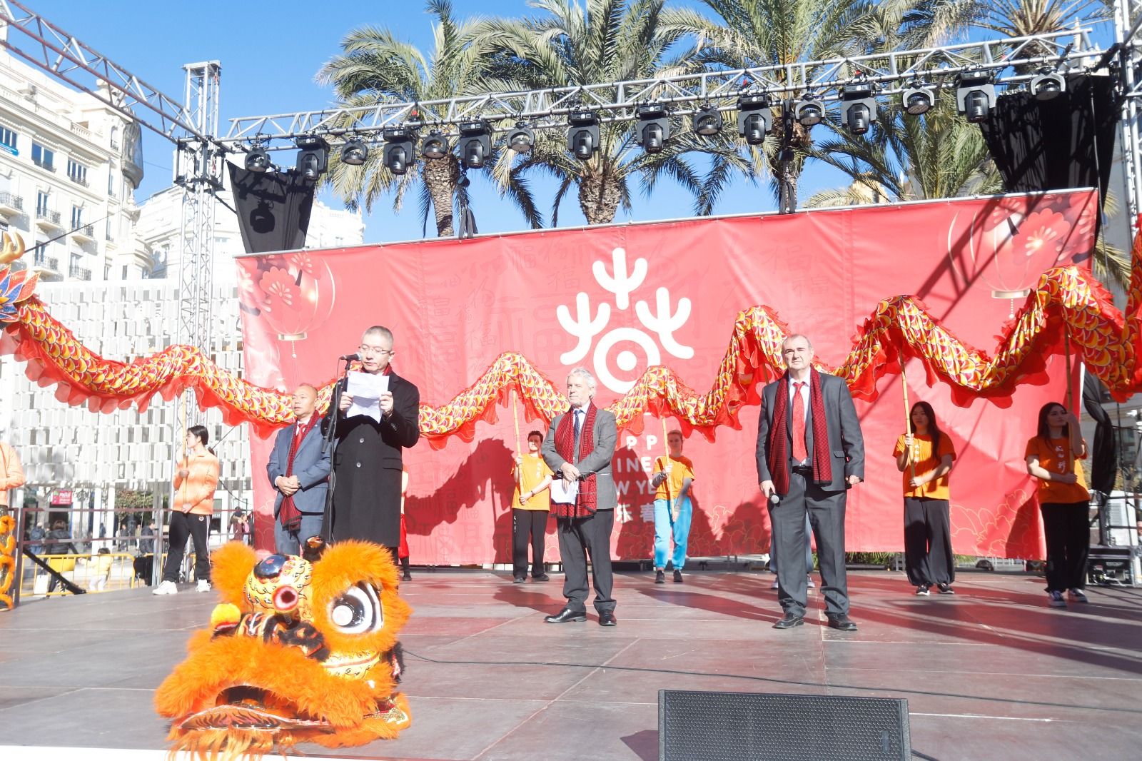 Conmemoración del Año Nuevo Chino en Valencia