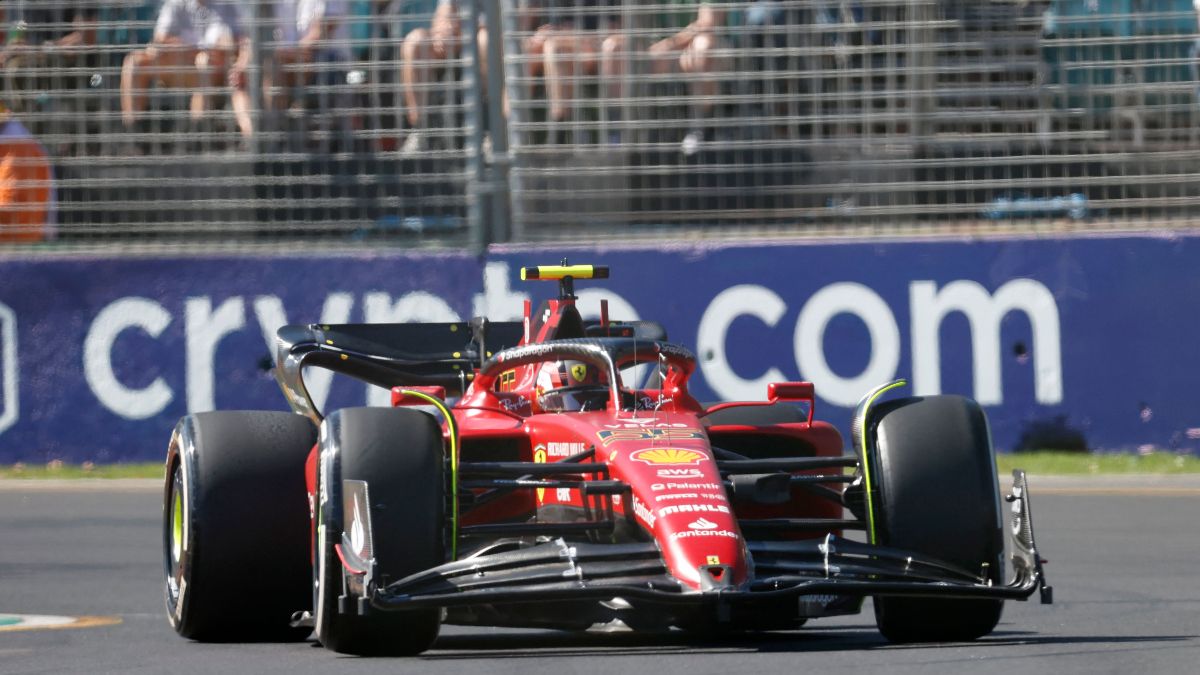 Sainz lidera los primeros entrenamientos libres del GP de Australia de F1