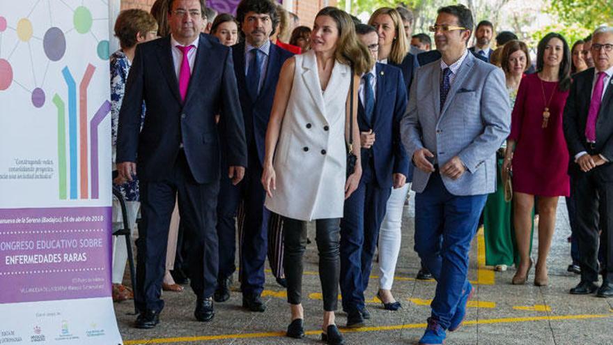 La Reina Letizia, en Badajoz