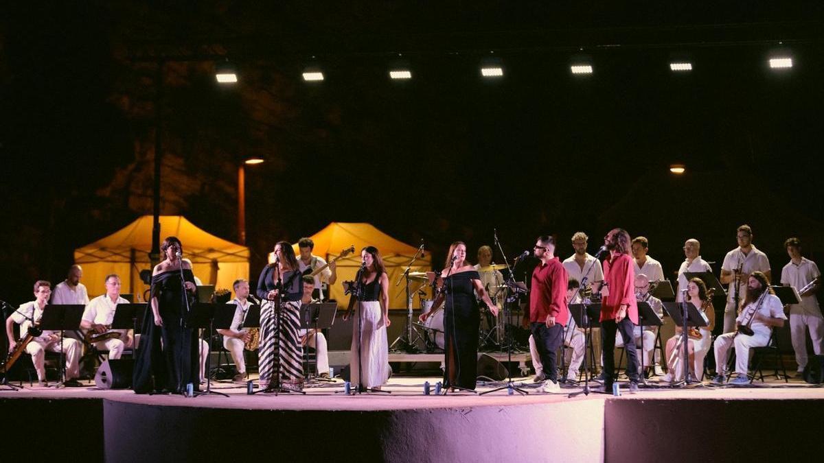 Segunda jornada del Eivissa Jazz en el Parque Reina Sofía.