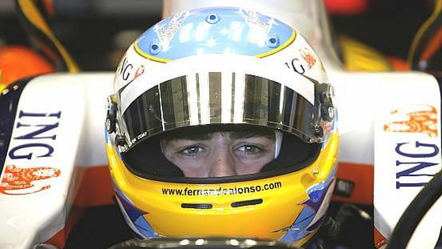 Regreso. Fernando Alonso vuelve al trabajo.
