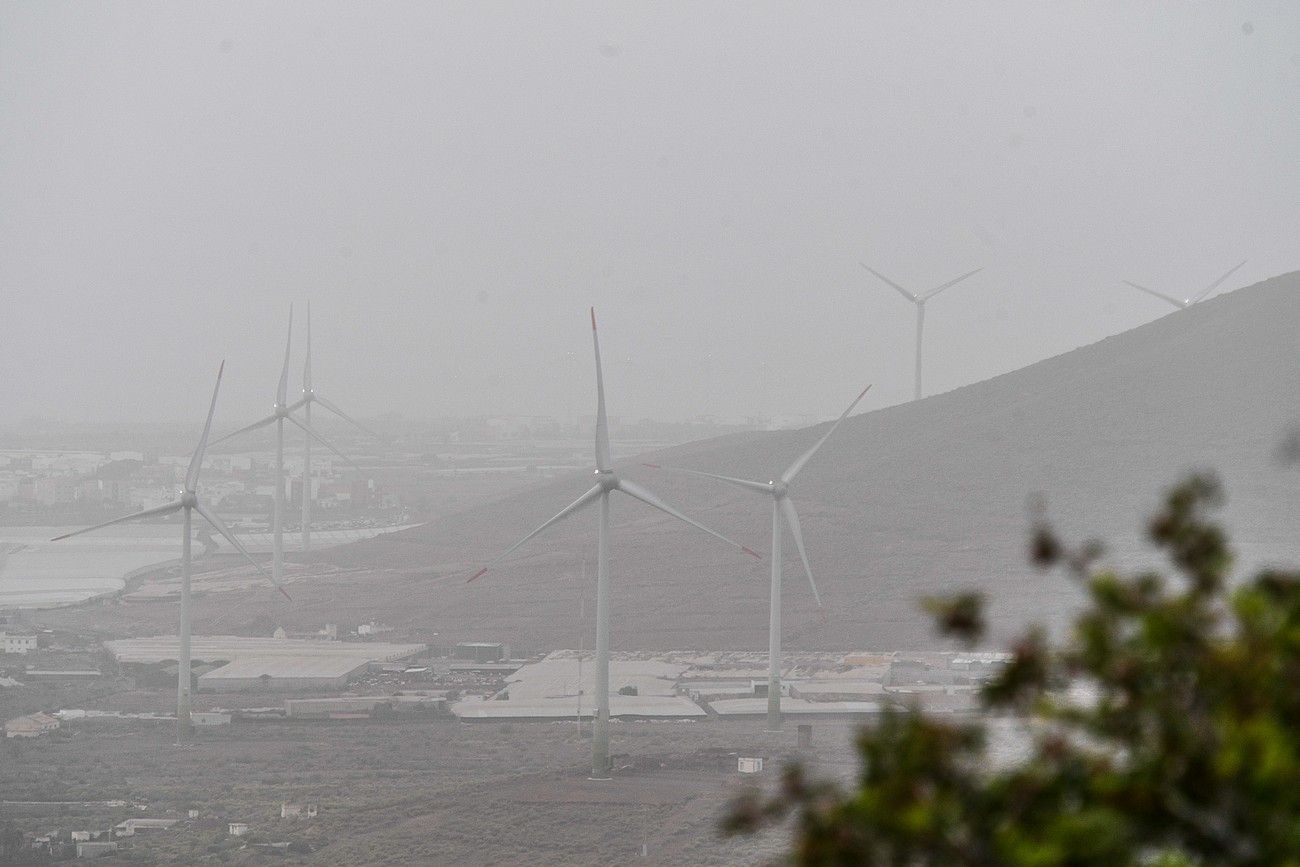 Calima en Las Palmas de Gran Canaria (17/03/2022)