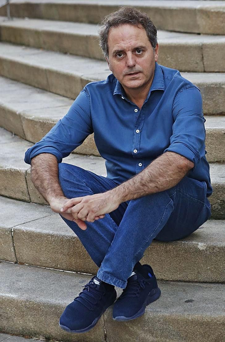 Domingo Villar, ayer, en el MARCO.