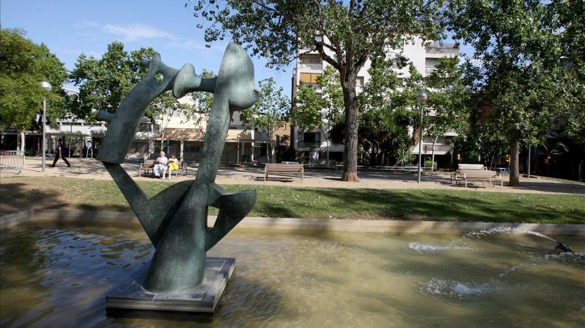 Imagen de archivo de la plaza de Ferran Casablancas, en Barcelona