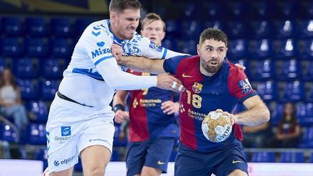 Blaz Janc, en una acción de partido