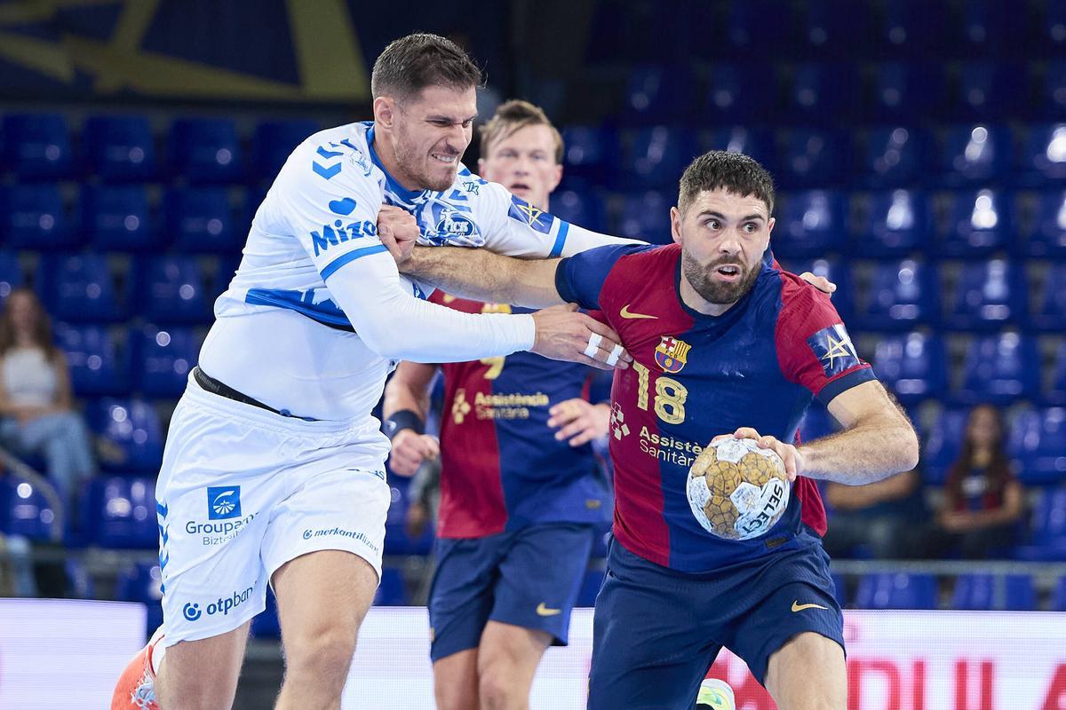 Blaz Janc, en una acción de partido